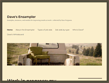 Tablet Screenshot of ensampler.com